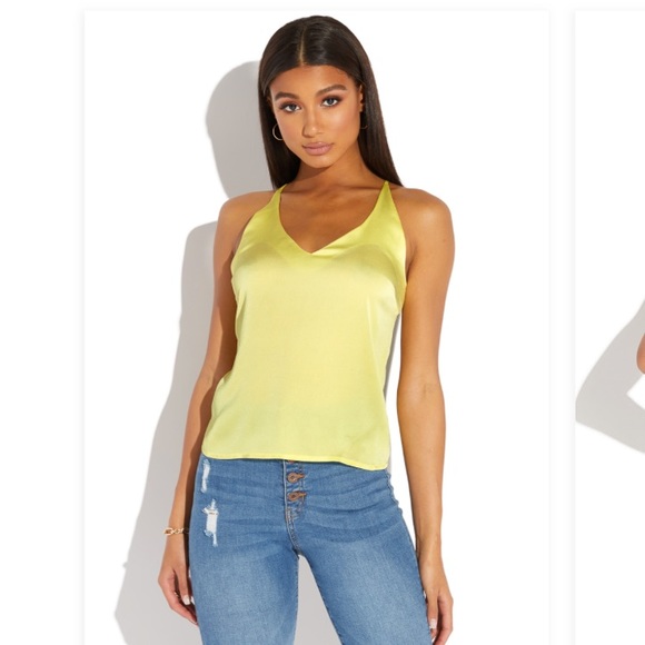 Ties in back tank top! - Picture 3 of 4